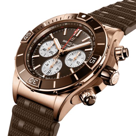 Breitling super Chronomat gold